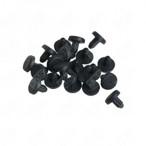 SET OF 20 RUBBER RACK END CAPS GAS / ELECTRIC OVENS - 50280807004, 77X9976