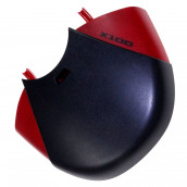 Red dust compartment cover