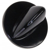 Black control knob