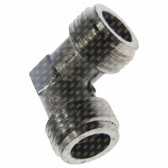 Angled connector