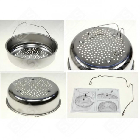 STIFF STEAMER BASKET PRESSURE COOKER - SS-980449, SS-980140