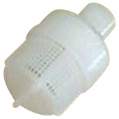 Ice cube dispenser filter