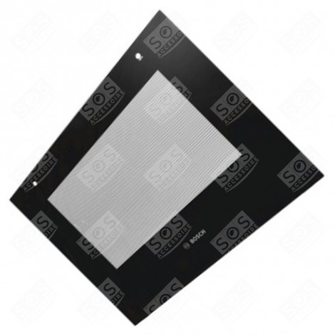 ORIGINAL EXTERIOR GLASS 593X464 MM GAS / ELECTRIC OVENS - 00712864