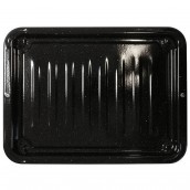 Rectangular metal tray