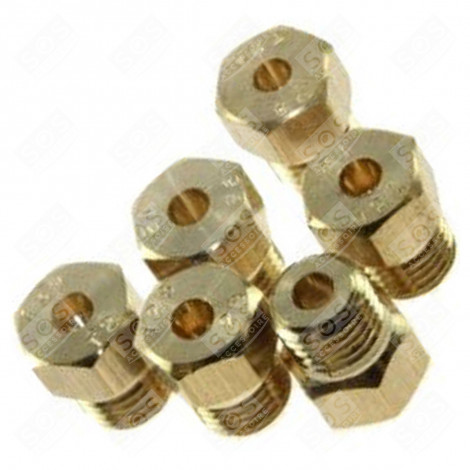 NATURAL GAS INJECTOR PACK (ORIGINAL) ELECTRIC / GAS HOBS - 481231038975