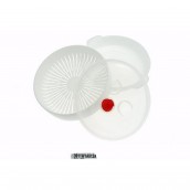 Plastic microwave steamer kit