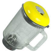 Glass blender jug, complete