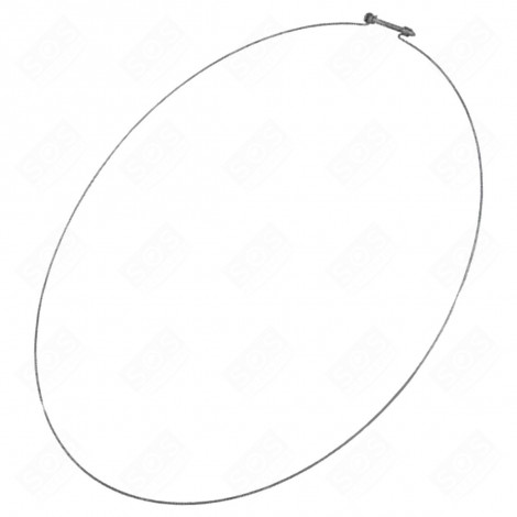 REAR DOOR SEAL CLAMP RING [190 1] WASHING MACHINES - 481249218017