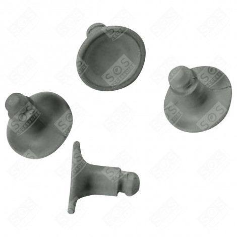 SET OF 4 FEET FOOD PROCESSOR - KW714320