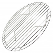 Stainless steel rack for steam cooking