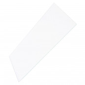 Glass vegetable drawer panel