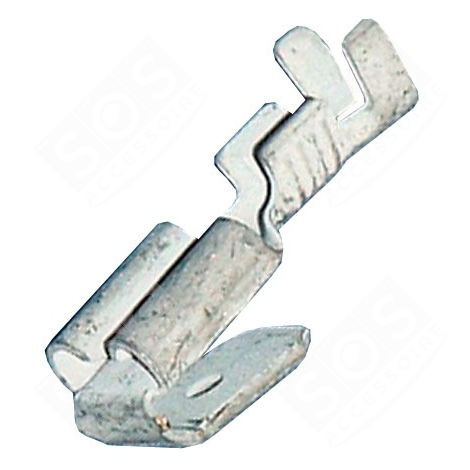 DOUBLE FLAT TERMINAL 6.3 MM 300° WASHING MACHINES - 5945993