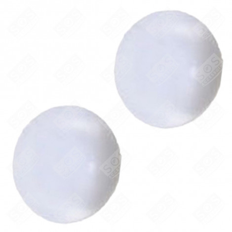 2-PACK OF HANDLE SCREW COVERS (337) REFRIGERATOR, FREEZER - 45X4120