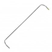 Support frame for glass shelf