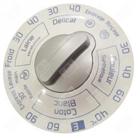 SELECTOR BUTTON WASHING MACHINES - 52X1557