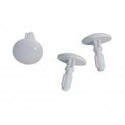 Pack of 3 white buttons