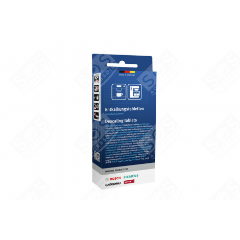 DESCALER TABLETS (ORIGINAL) COFFEE MAKER, ESPRESSO - 00311819