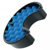 Detachable crescent filter with cap