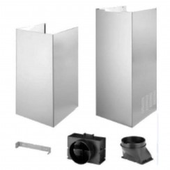 Smokestack + deflector + AMC054IX connector kit