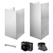 Smokestack + deflector + AMC054IX connector kit