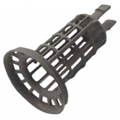 Removable large mesh filter