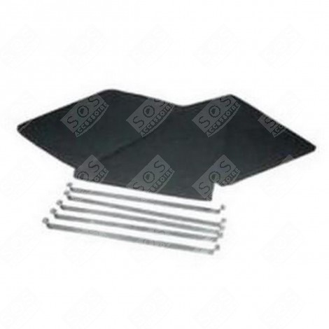 SET OF 3 CARBON FILTERS EXTRACTOR HOOD - 74X9560