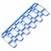 Tilting grid of the upper basket