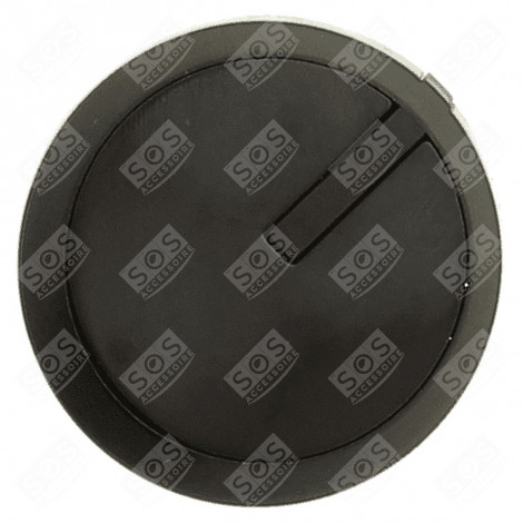 BLACK CONTROL KNOB ELECTRIC / GAS HOBS - 72X5779