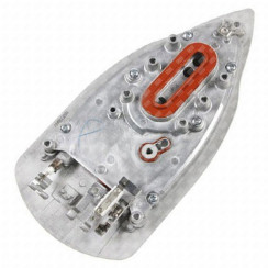 Steam iron soleplate