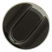 Black control knob