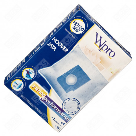 4 BAGS + 1FM VACUUM CLEANER  - HO100-MW, 481281718625