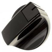Black control knob