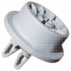 Bottom rack wheel