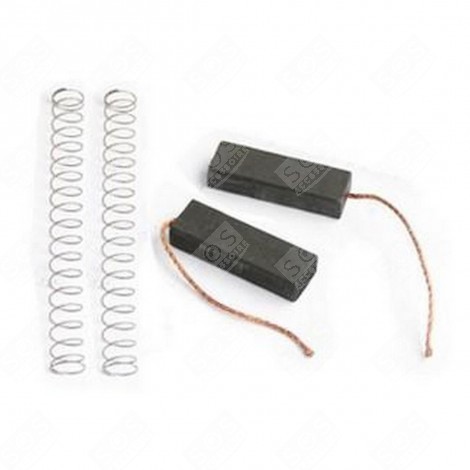 SET OF 2 MOTOR CARBON BRUSHES VACUUM CLEANER  - 51020