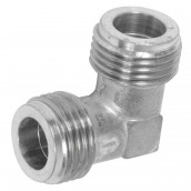 Gas elbow connector