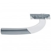 Black/grey fridge door handle