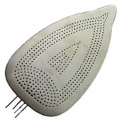 Steam iron soleplate