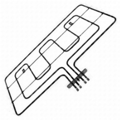 Grill heating element 2500 W