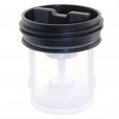 Drain pump filter/cover unit