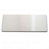 Stainless steel door handle plate