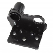 Bottom fridge door stopper