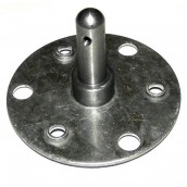 Rear drum bearing for tumble dryers