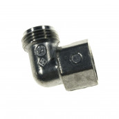 Angled connector