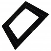 External oven door window