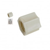 Connector nut for solenoid valve diameter 6 mm