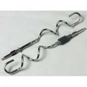 2-pack of stainless steel dough hooks