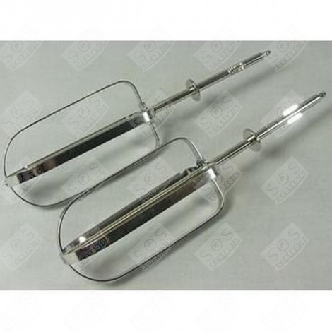 2-PACK OF STAINLESS STEEL WHISKS FOOD PROCESSOR - KW715331