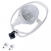 Drum lamp cover for dryer