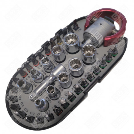 SET OF SOCKETS AND ATTACHMENTS ACCESSORIES AND MAINTENANCE  - 6200001005