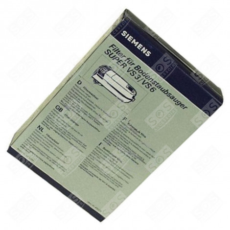 PAPER FILTER VS3/VS6 VACUUM CLEANER  - 00459230